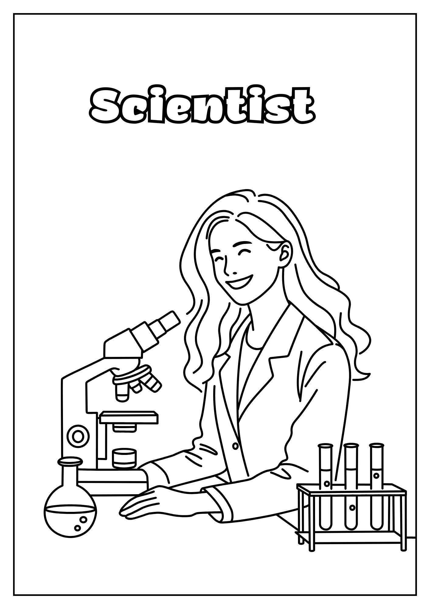 Amazing Jobs Coloring Book for Kids –30 Fun Career Pages