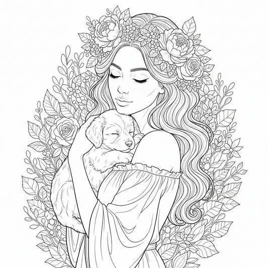 Adult Coloring Book – 30 Relaxing Pages (8.5 x 11 in) + Free Kids Bonus 15 Pages